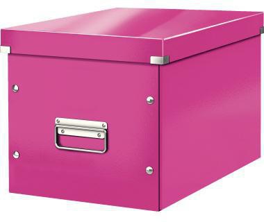 Leitz Archivbox Click & Store Cube 61080023 L pink
