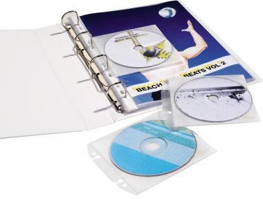 CD Hülle CD COVER EASY 10St transparent für 1 CD