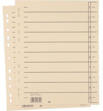Soennecken Trennblatt oeco 1458 A4 230g Karton ch 100St.