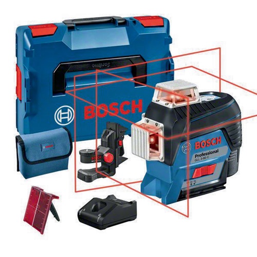 Bosch Kreuzlinienlaser GLL 3-80 C Prof.30m (120 m) ± 0,2 mm/m  Bosch Kreuzlinienlaser GLL 3-80 C Prof.30m (120 m) ± 0,2 mm/m