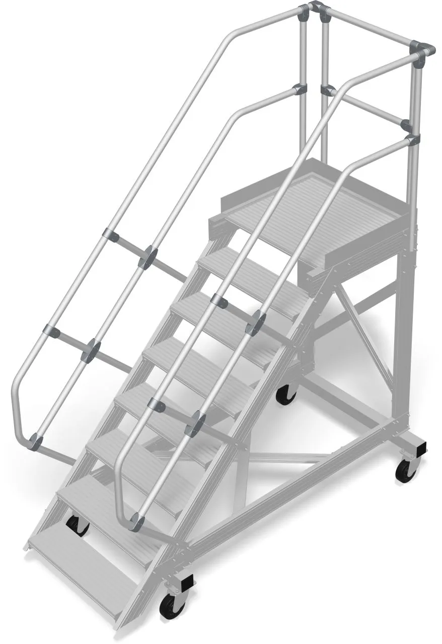 Krause STABILO Treppe mit Plattform fahrbar 1x8 Stufen
