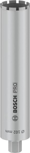 Bosch Diamantbohrkrone PRO Arbeits-L.450mm D.102mm 9Segmente 