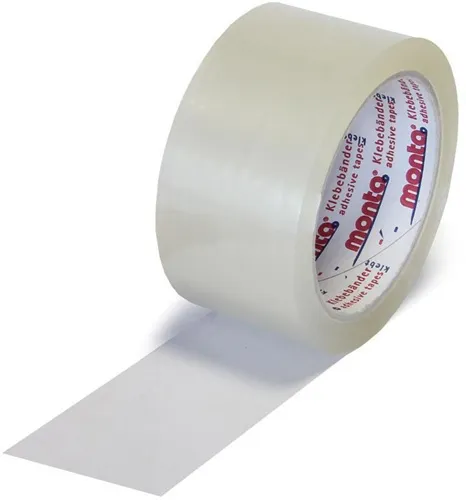 Klebeband monta 610 Breite 50mm Länge 66m Stärke 48µ PP transparent leise MONTA