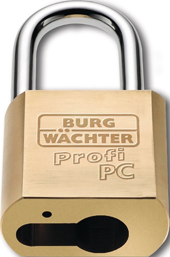 Zylindervorhangschloss 116 Profi PC 50 Schlosskörper-B.51,1mm MS BURG-WÄCHTER