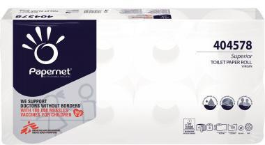 Papernet Toilettenpapier 404578 4lagig 150Bl. Zellstoff 8 Rl./Pack.