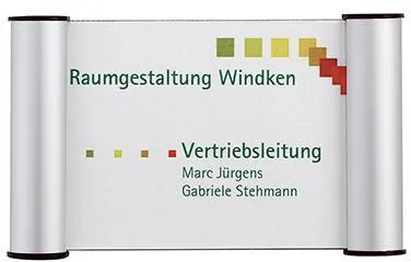 Franken Türschild Clip BS0602 180x115mm