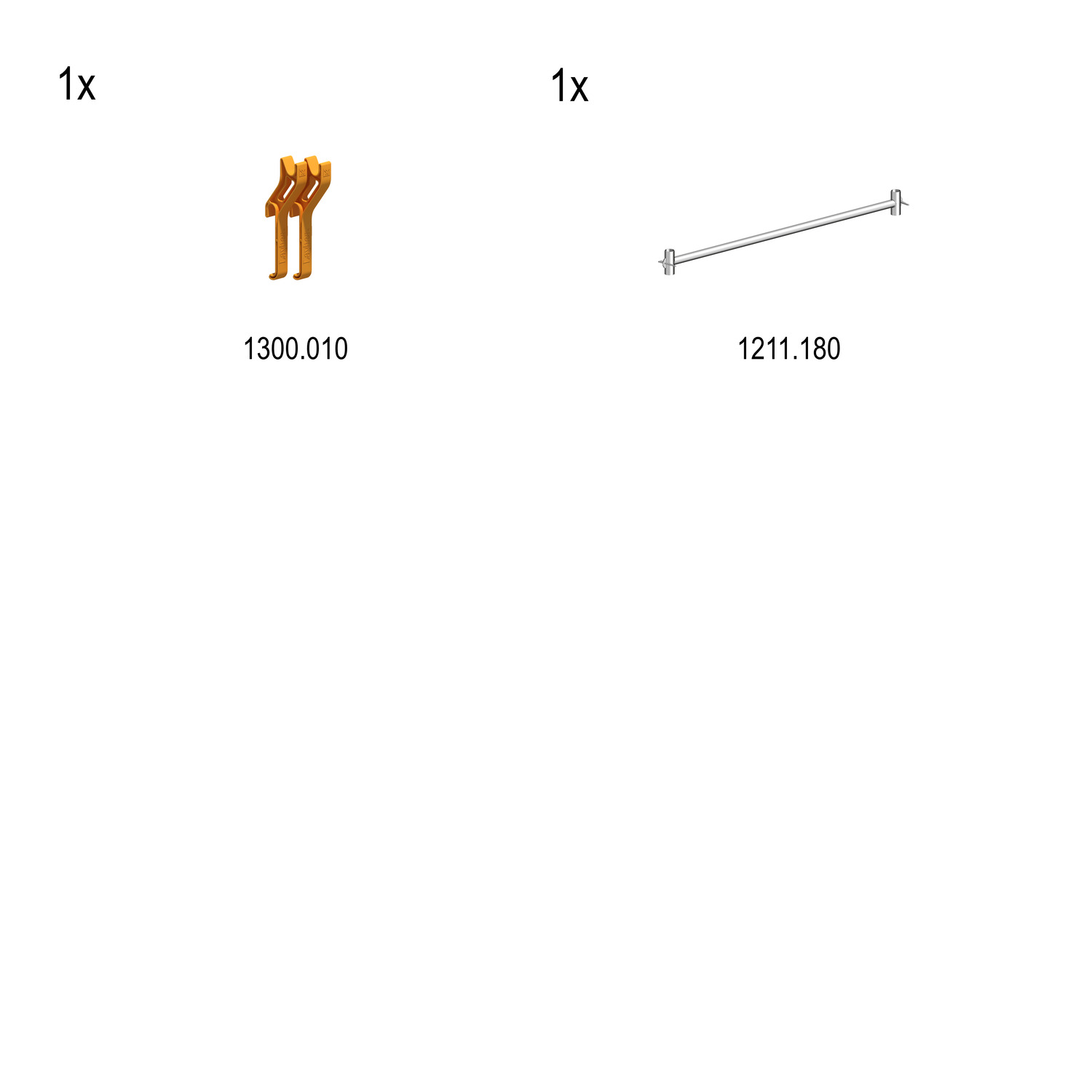 Layher Fahrgerüst Nachrüst-Set 3202 auf 1403202 Typ: 1400021
