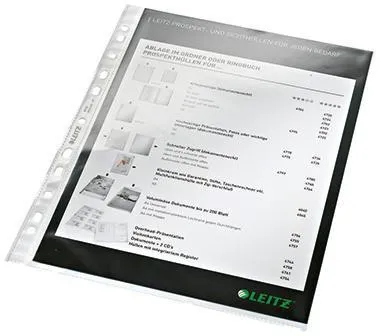 Leitz Prospekthülle 47700002 DIN A4 0,08mm PP gk 100 St./Pa