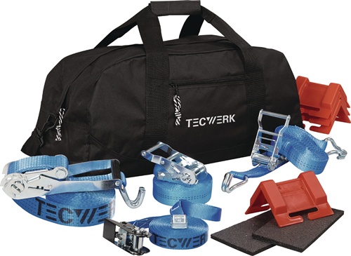 TECWERK Ladungssicherungsset Profi 28-tlg.Set