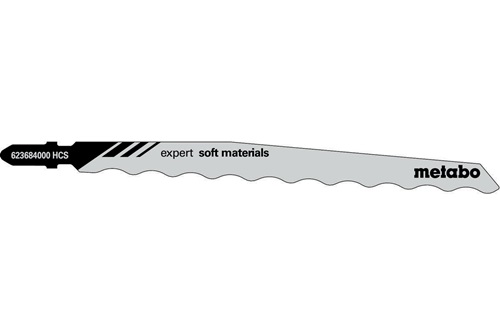 Stichsägeblätter expert Nutz-L.126mm HCS geschliffen gewellt 3 Stück Metabo
