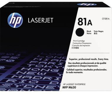 HP Toner CF281A 81A 10.500Seiten schwarz