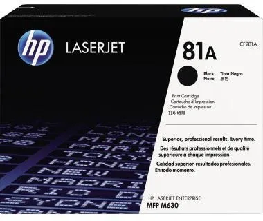 HP Toner CF281A 81A 10.500Seiten schwarz