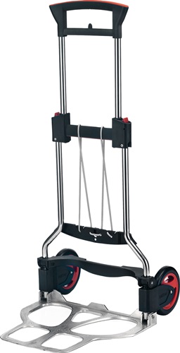 Transportkarren klappb.VA Alu.H.1130mm Schaufel-L.410mm Trgf.125kg