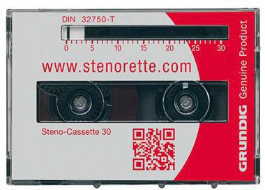 Grundig Diktierkassette Type 67 GGO5610 30min Steno 5 St./Pack.
