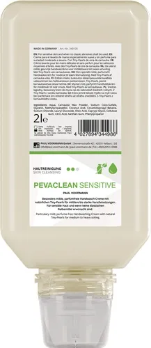 Handwaschcreme PEVACLEAN 2l unparfümiert Softflasche PAUL VOORMANN