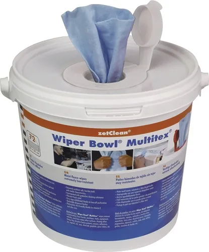 Handreinigungstuch Wiper Bowl® Multitex® hohe Reinigungskraft 72 Tü.Eimer