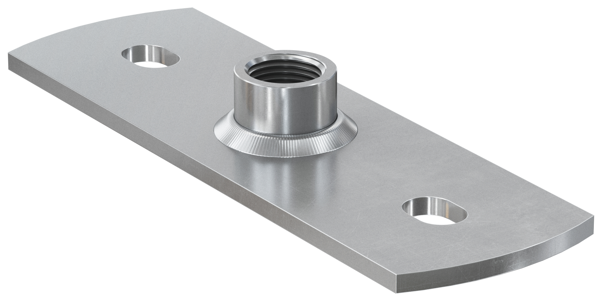 fischer Grundplatte GPMR 1/2" massiv