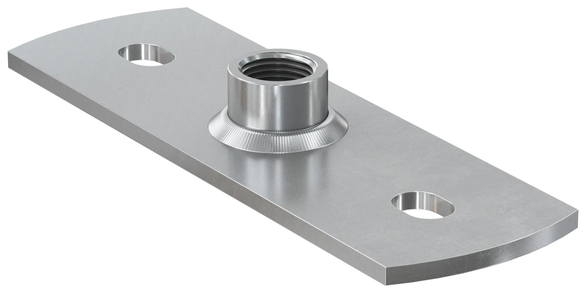 fischer Grundplatte GPMR 1/2" massiv