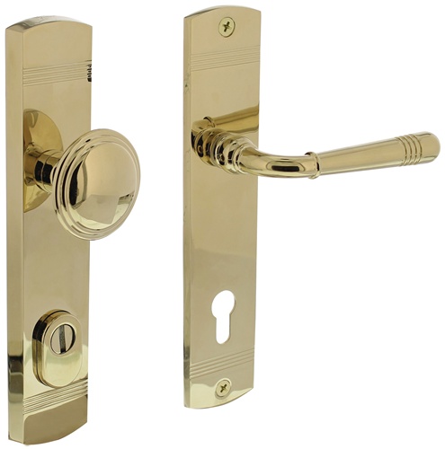 Schutzgarnitur Helena Stahl/Zamak MS 92mm 38-84mm INTERSTEEL