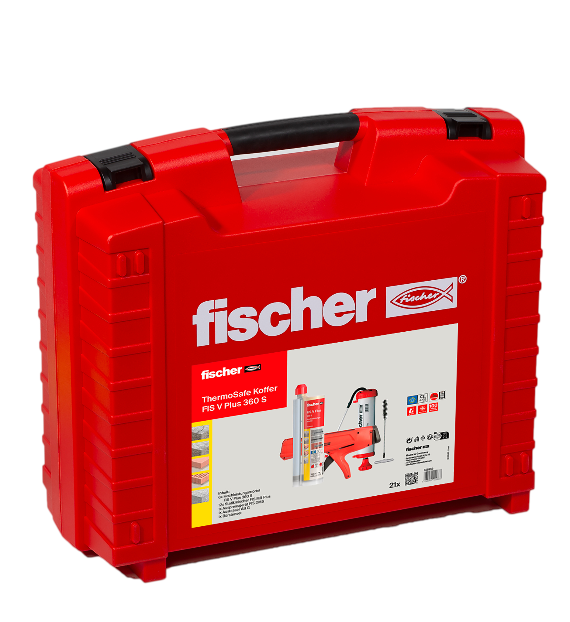 fischer Hochleistungsmörtel FIS V Plus 360 S Thermosafekoffer