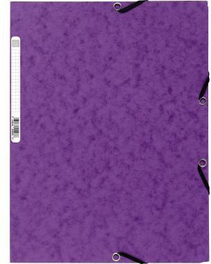 Exacompta Eckspanner Nature Future 55508E DIN A4 400g Karton violett