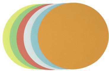 Soennecken Moderationskarte Kreis 4876 19,5cm sortiert 250 St./Pack.