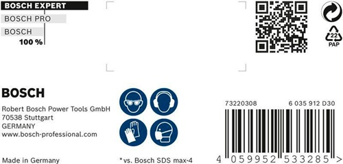 Bosch Hammerbohrer Expert SDS max-8X D.32mm Arbeits-L.200mm L.320mm