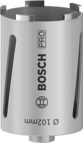 Bosch Diamanttrockenbohrkrone PRO Arbeits-L.35mm D.45mm G 1/2Zoll 5 Seg.