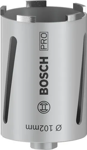 Bosch Diamanttrockenbohrkrone PRO Arbeits-L.35mm D.45mm G 1/2Zoll 5 Seg.