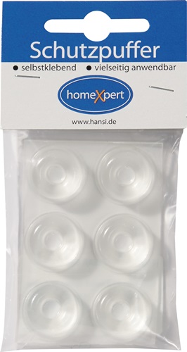 Schutzpuffer Clear 22,3mm Ku.transp.Sofo selbstkl.