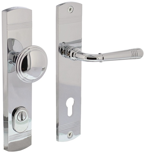 Schutzgarnitur Helena Stahl/Zamak CR 92mm 38-84mm INTERSTEEL