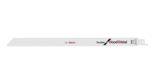 Bosch Säbelsägeblatt S 1222 VF L.300mm B.19mm TPI 10-14 1,8-2,6mm 5 St./Karte