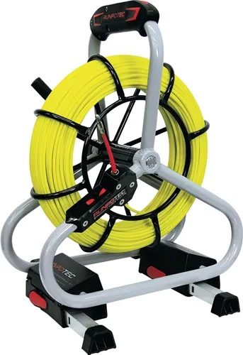 Glasfaserstab Profiset Band-L.80m Biege-R.168mm Kabel-D.6mm