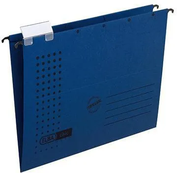 ELBA Hängemappe chic ULTIMATE 100560169 DIN A4 d.bl 5 St./Pack.