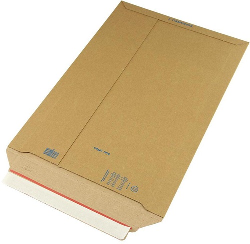 Versandtasche Suprawell Maße 330x490mm A3 Wellpappe braun SK TRANSPAK