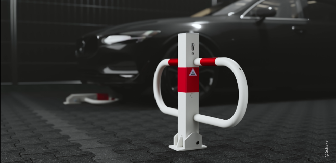 Parkplatzsperre