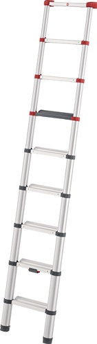 Teleskop-Anlegeleiter Alu.9 Sprossen max.Gesamtbelastung 150kg