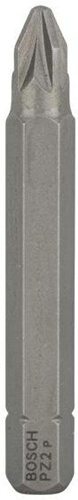 Bosch Schrauberbit Extra-Hart ISO1173 C6.3 PZ 2 L.51mm 1/4Zoll-Außen-6kt 3er