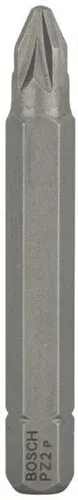 Bosch Schrauberbit Extra-Hart ISO1173 C6.3 PZ 2 L.51mm 1/4Zoll-Außen-6kt 3er