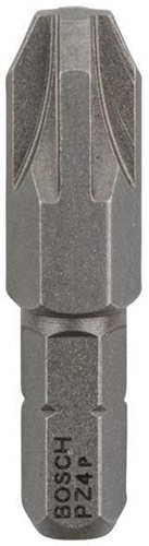 Bosch Schrauberbit Extra-Hart ISO1173 C6.3 PZ 4 L.32mm 1/4Zoll-Außen-6kt 25St.