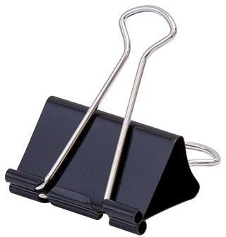Soennecken Foldbackklemmer 1564 24x12mm schwarz 12 St./Pack.