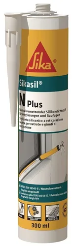 Silicondichtstoff SIKASIL N plus grau 300 ml Kartusche SIKA