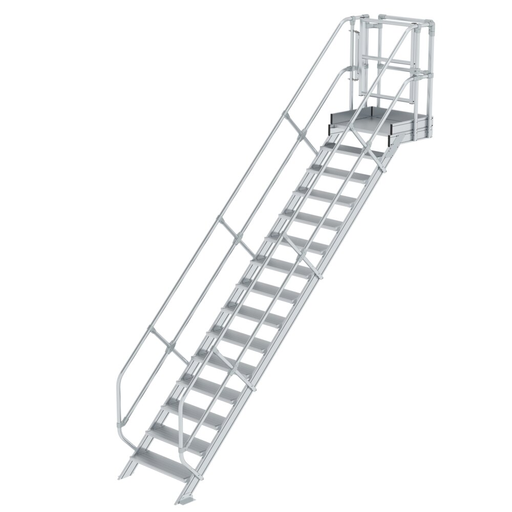 MUNK Treppe Aluminium