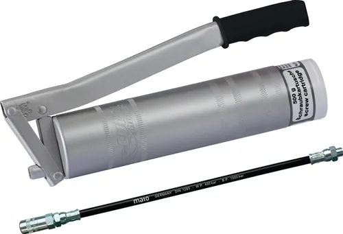 Handhebelfettpresse Sys.Rainer f.Lube-Shuttle Schraubkartuschen 500g MATO