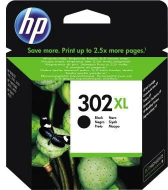 HP Tintenpatrone F6U68AE 302XL 430Seiten schwarz