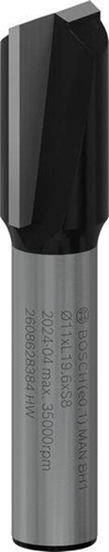 Bosch Nutfräser Standard for Wood Arbeits-L.20mm D.11mm L.51mm Schaft 8mm