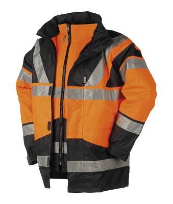 SIOEN Warnschutzparka SKOLLFIELD orange/marine (209AN2X93) SIOEN Warnschutzparka SKOLLFIELD orange/marine (209AN2X93)