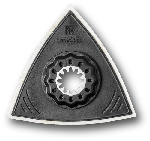 Filzpolierplatte Dreieck ungelocht Starlock 2 St./Pack FEIN