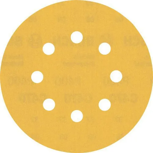 Bosch Schleifpapier EXPERT C470 D.125mm Körnung 400 8Löcher f.Exzenterschleifer 50 St.