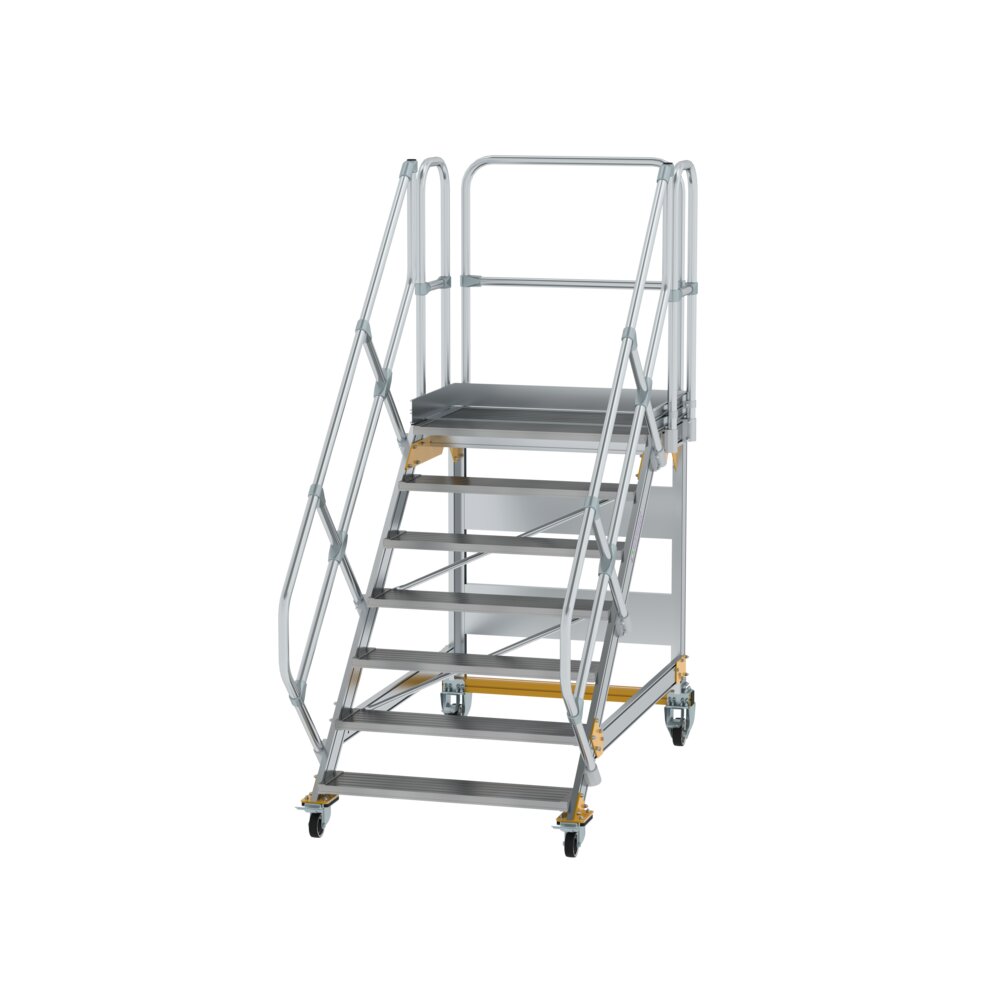 MUNK Plattformtreppe Aluminium,Stahl verzinkt